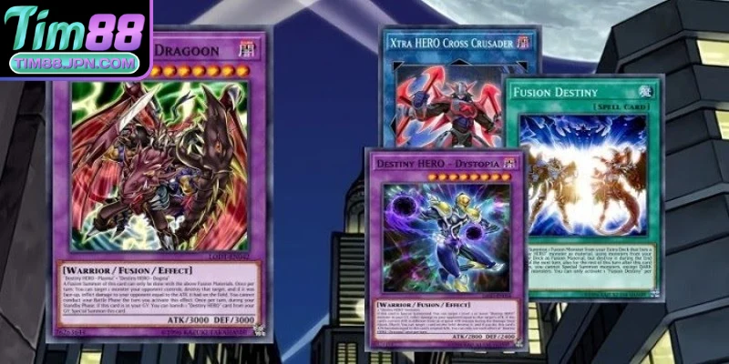 Yu-Gi-Oh là một game đánh bài trong đó hai người chơi cố gắng đánh bại nhau